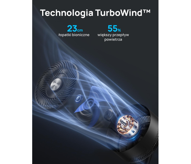 DREO Wentylator TurboPoly™ Fan 565S - 1519068 - zdjęcie 12